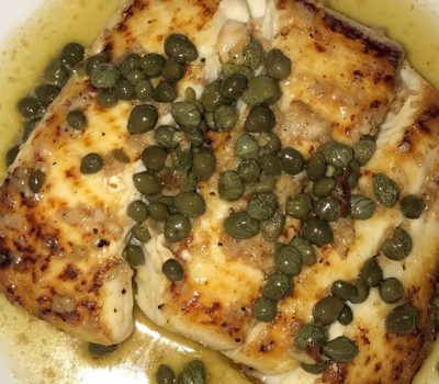 Halibut With Capers