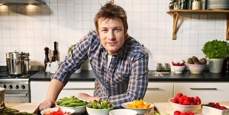 Jamie Oliver uses extra virgin olive oil for skincare.