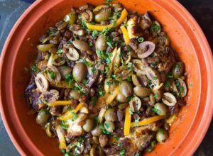 Moroccan Chicken With Extra Virgin Olive Oil