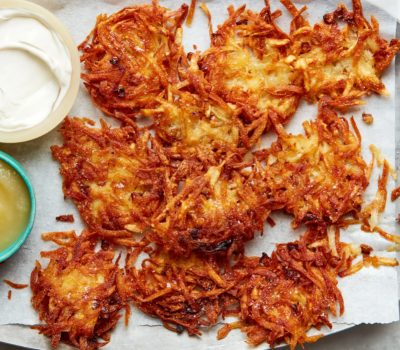 Latkes With Extra Virgin Olive Oil
