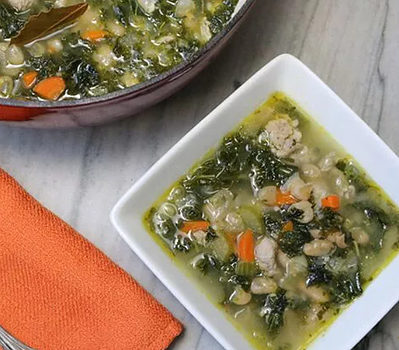 Tuscan White Bean Soup With Sausage And Kale